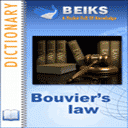 BEIKS Bouvier is Law Dictionary for Android