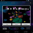 Cube 3D Space Live Wallpaper